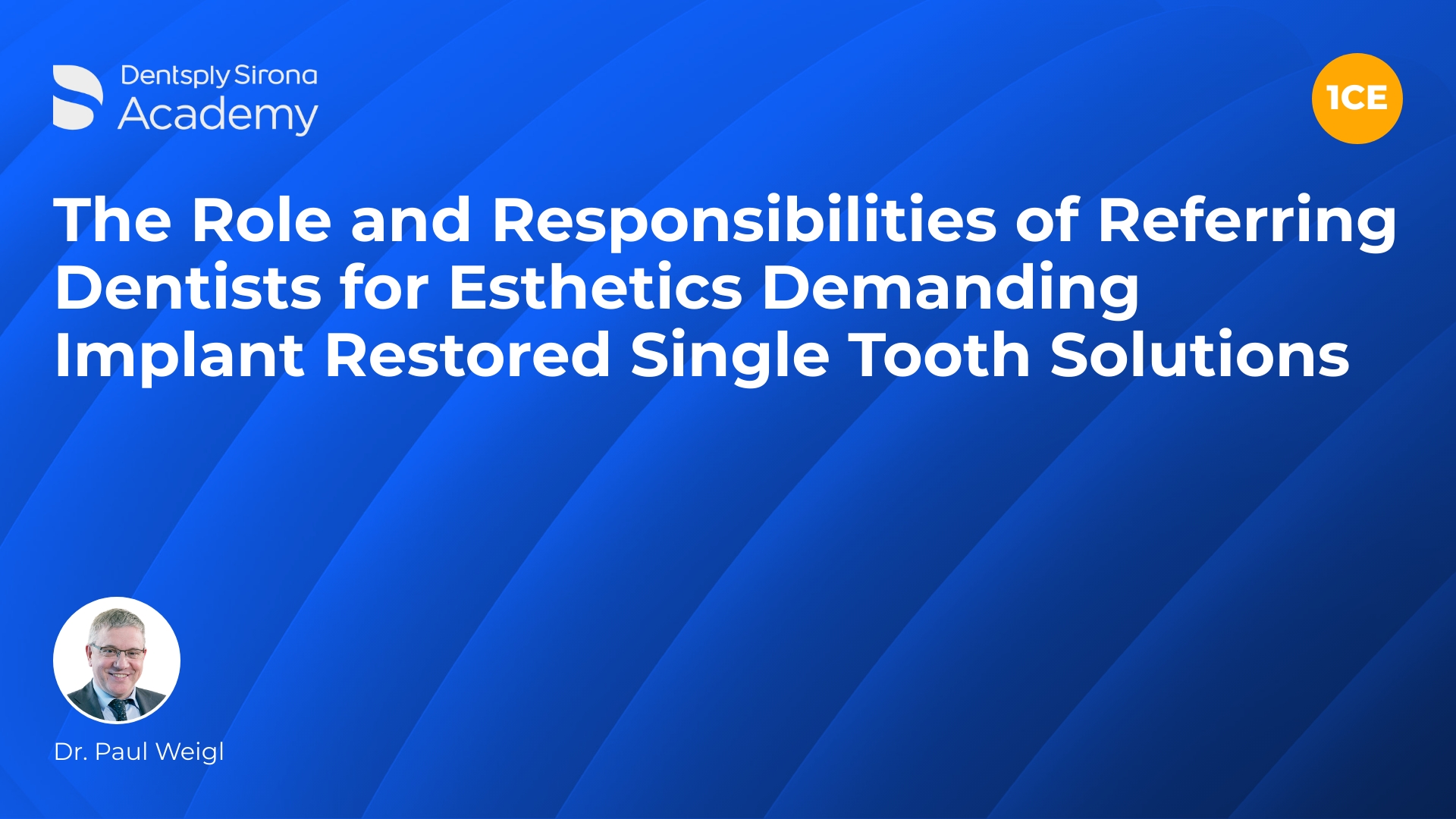 The Role and Responsibilities of Referring Dentists for Esthetics